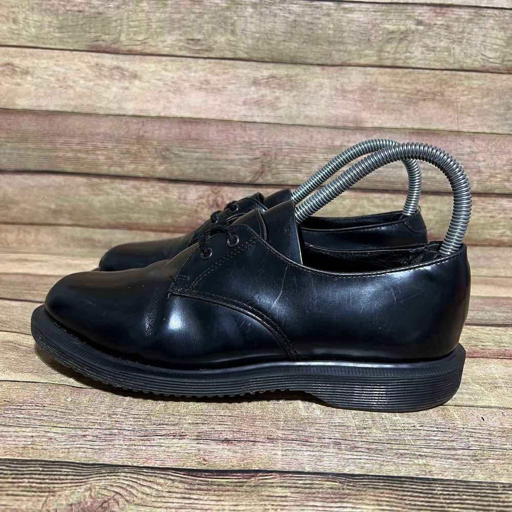 Dr. Martens Nlack Patent Leather Brook Low Boots - image 1