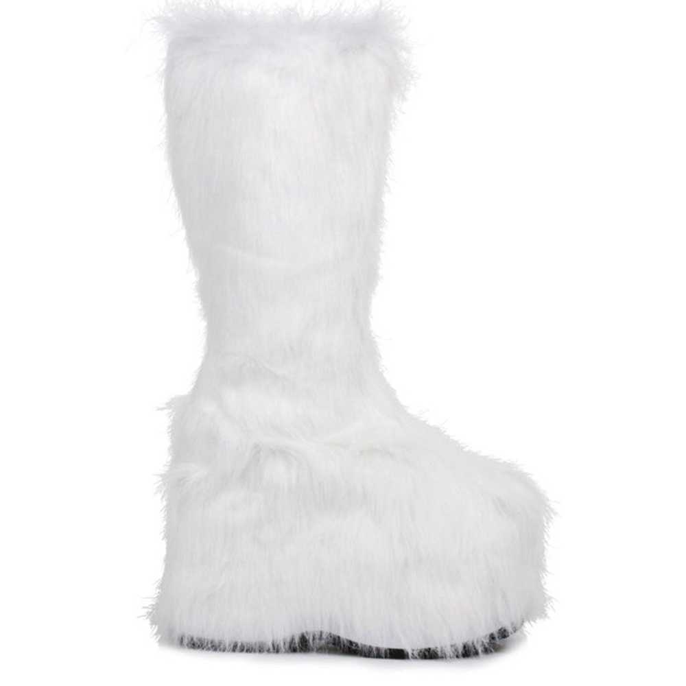 ❤️ellie chunky heel platform furry Boots❤️Size 7 - image 1