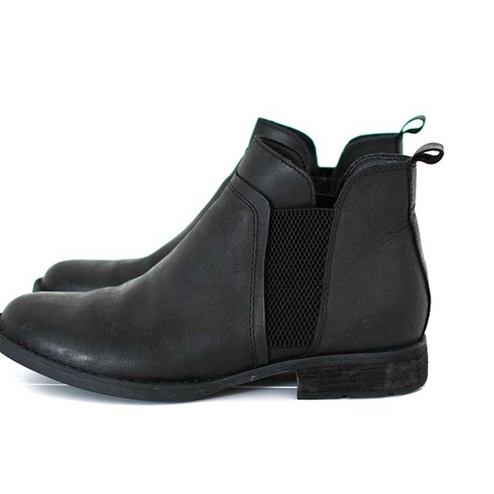 Born Brenta Chelsea Boots  Black Leather 9M - image 5