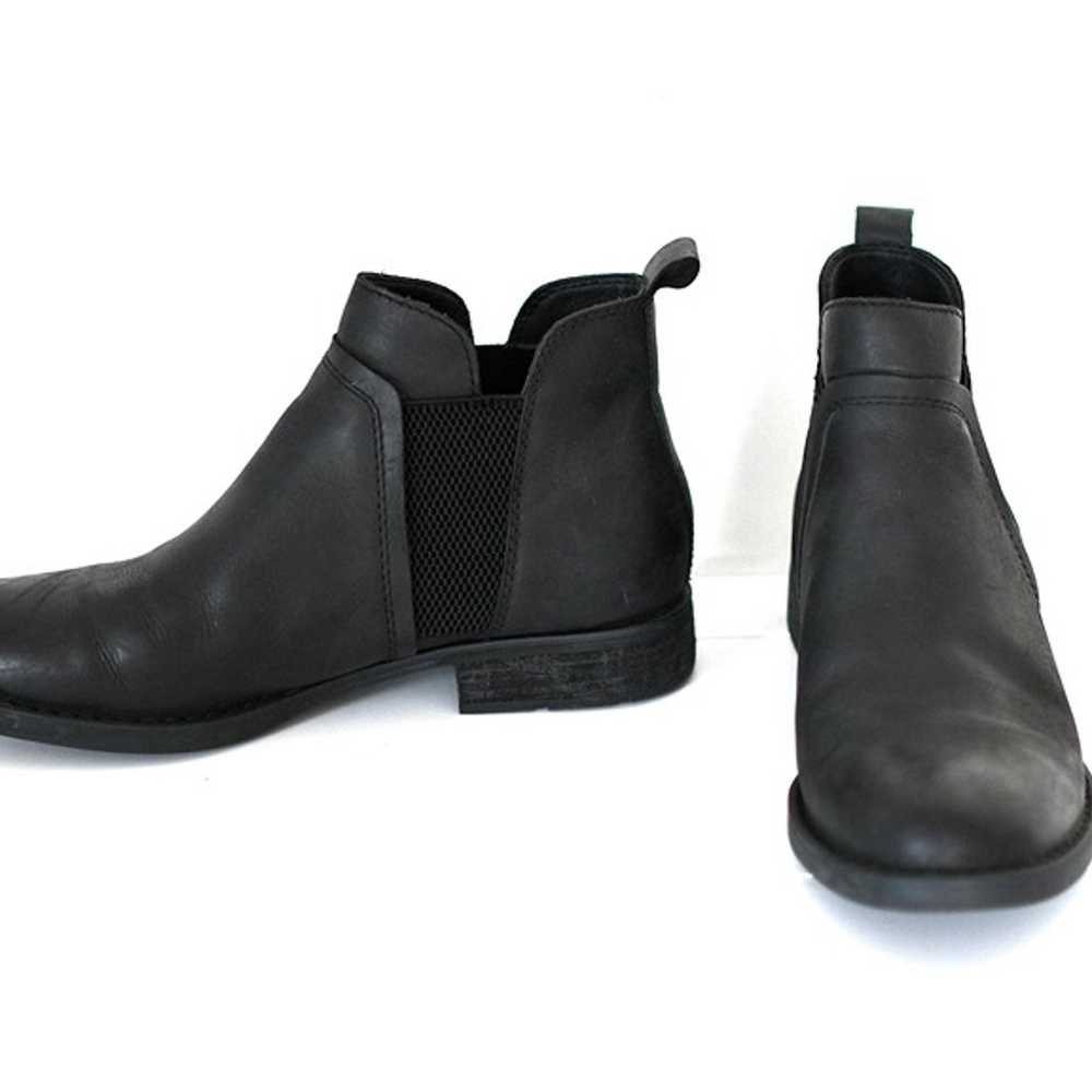 Born Brenta Chelsea Boots  Black Leather 9M - image 6
