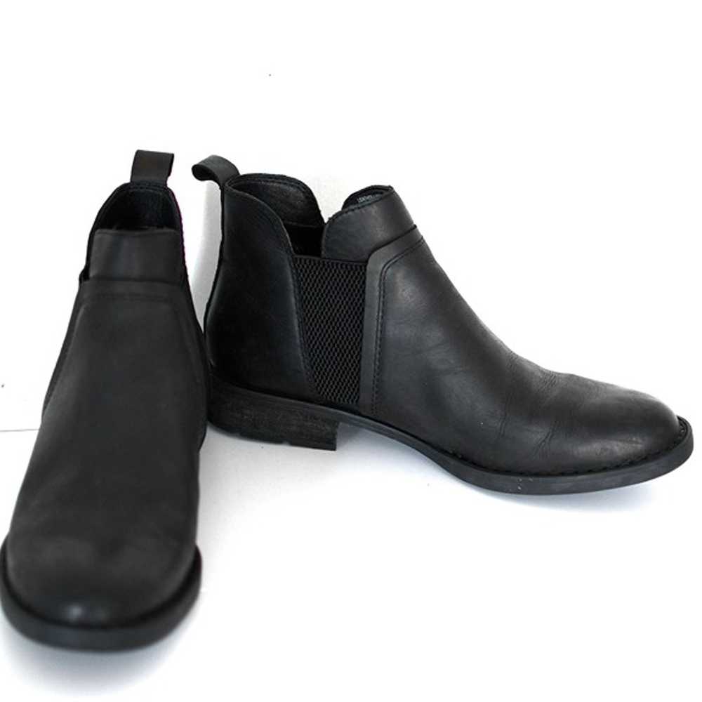 Born Brenta Chelsea Boots  Black Leather 9M - image 7