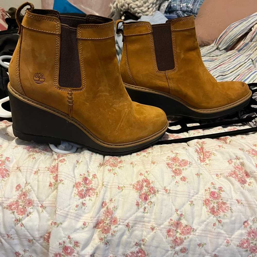 Ladies timberland boots - image 1