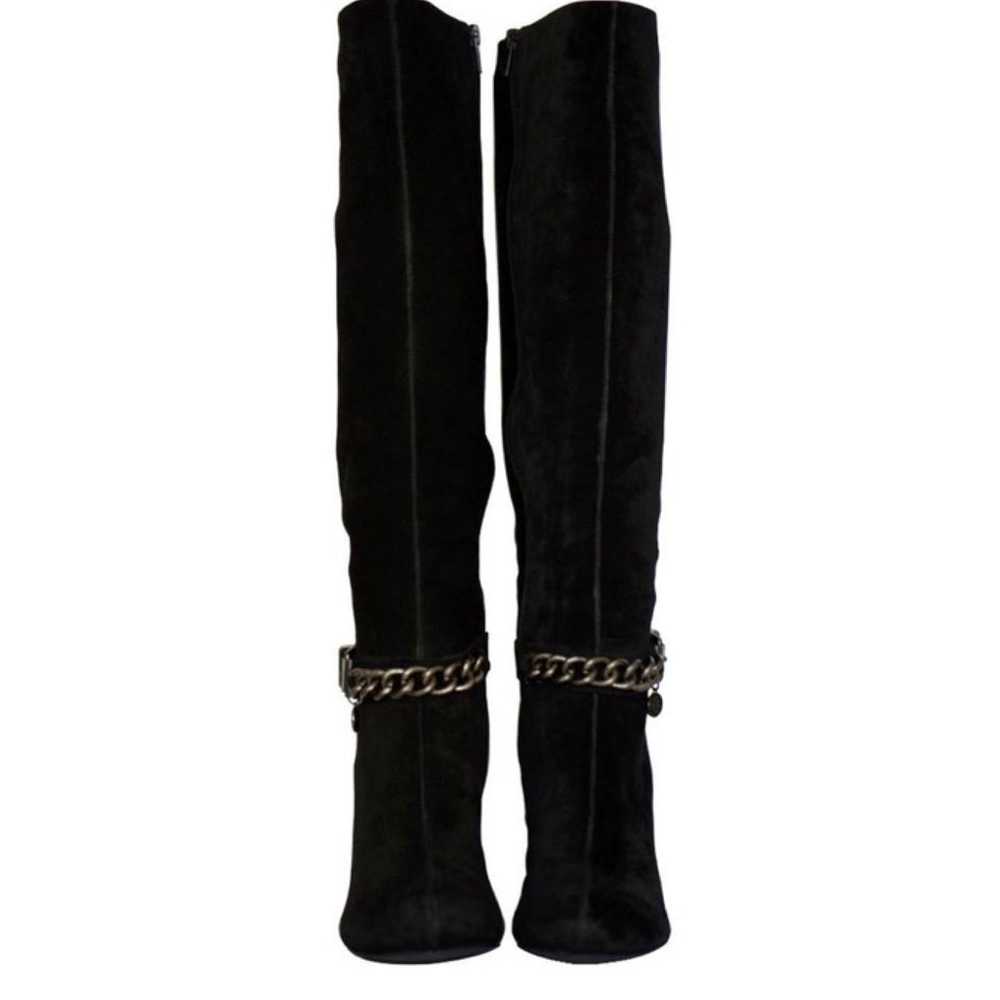 BCBGeneration Black Bg-merryl Wedge Knee High Boo… - image 2