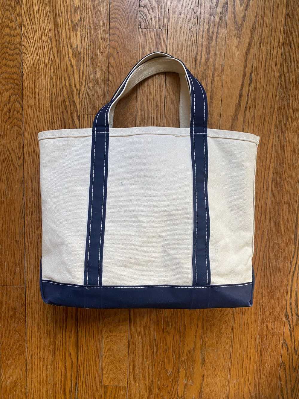 L.L. Bean LL Bean Embroidered Boat Tote - image 2
