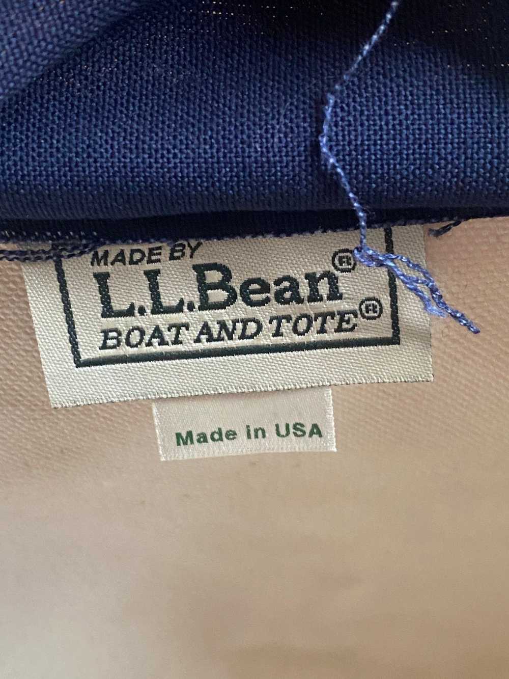L.L. Bean LL Bean Embroidered Boat Tote - image 6