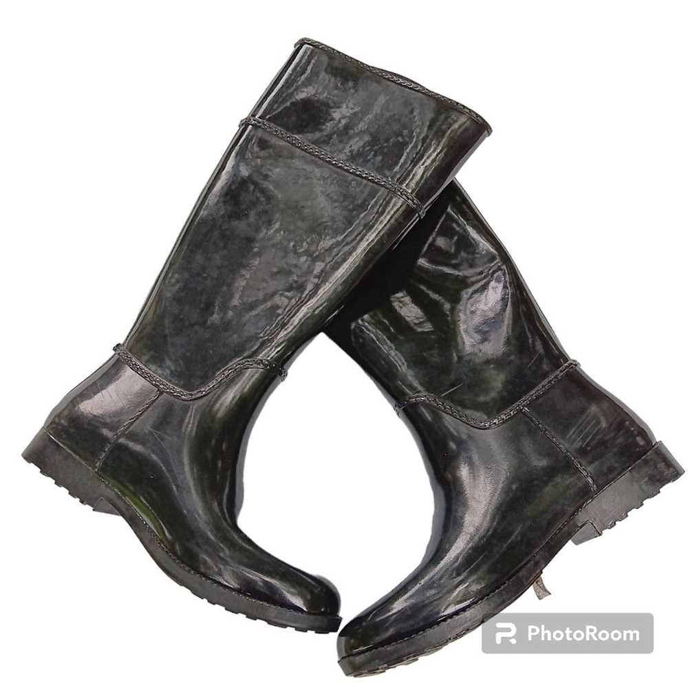 Michael Kors Stockard Rain Boot, Black, Women's 8… - image 3
