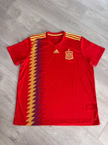 Adidas × Soccer Jersey × Vintage Spain World Cup S