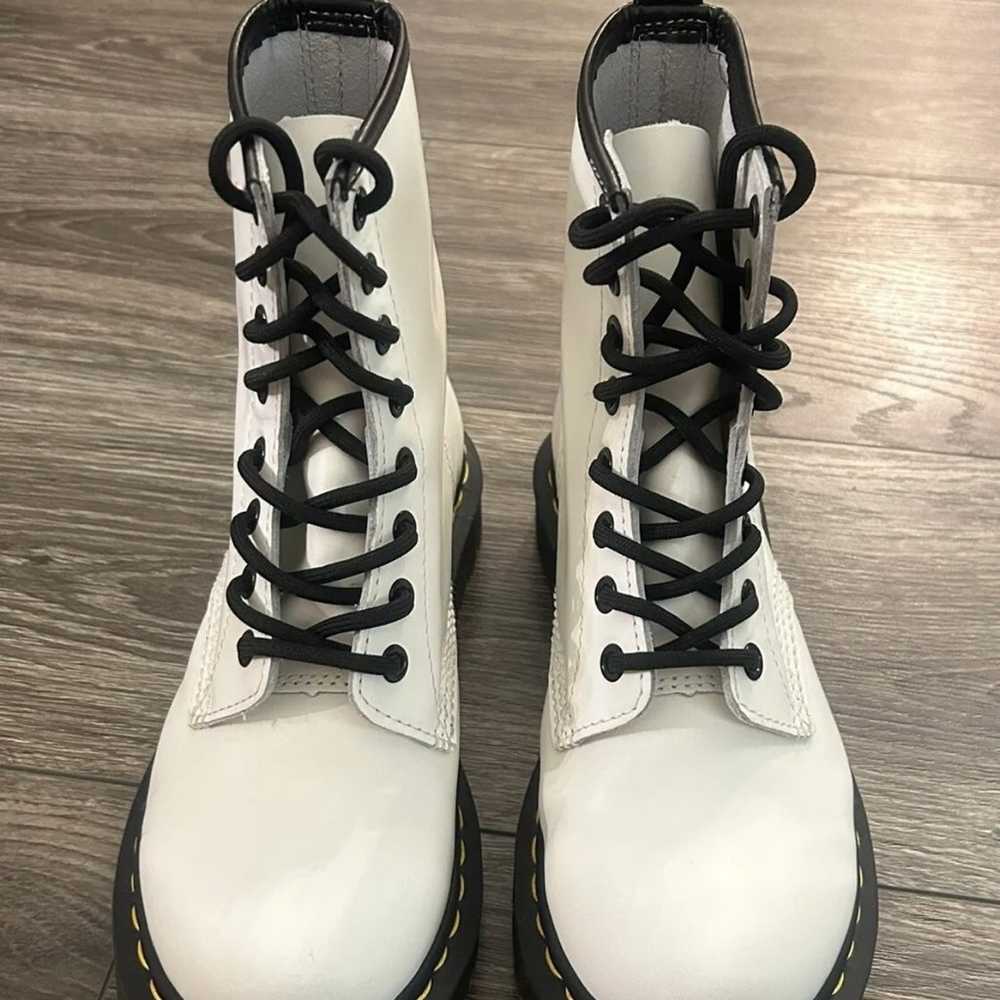 Dr Martens Combat Boots Size 6 Womens - image 1