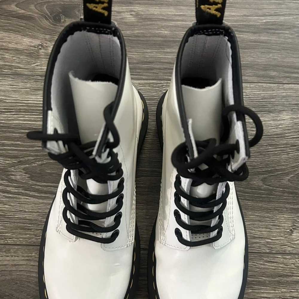 Dr Martens Combat Boots Size 6 Womens - image 2