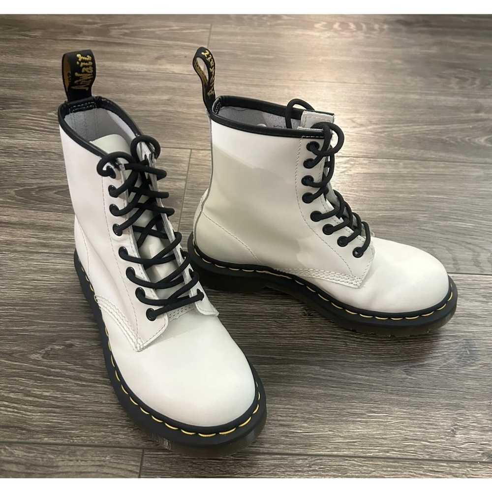 Dr Martens Combat Boots Size 6 Womens - image 3