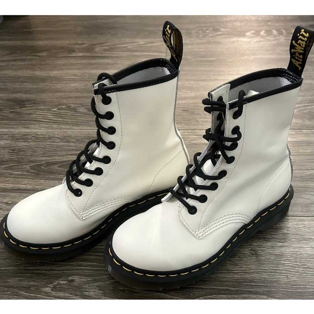 Dr Martens Combat Boots Size 6 Womens - image 4