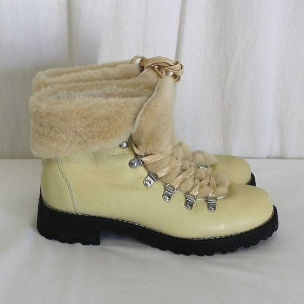 J Crew Nordic Boots In Leather Size 10 Flaw - image 2