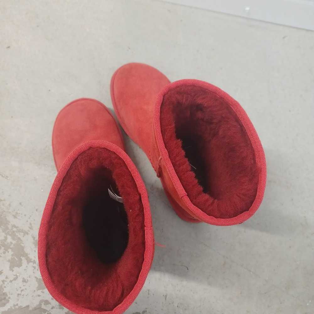 Red ugg boots 9 - image 2