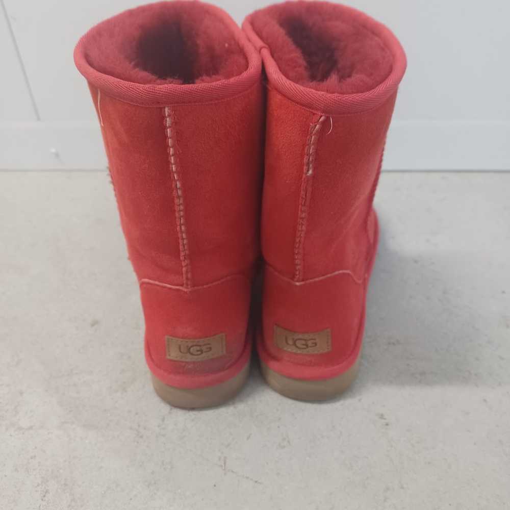 Red ugg boots 9 - image 4