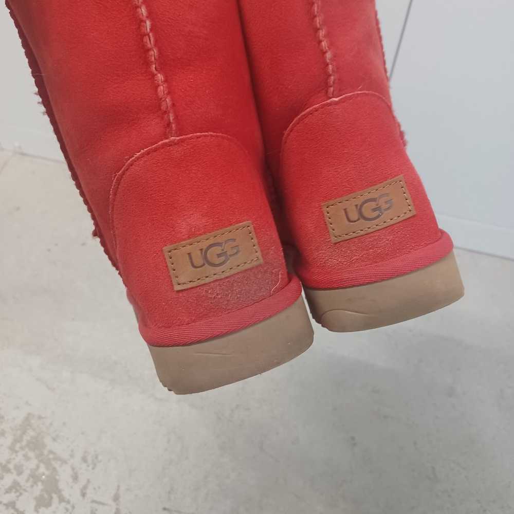 Red ugg boots 9 - image 5