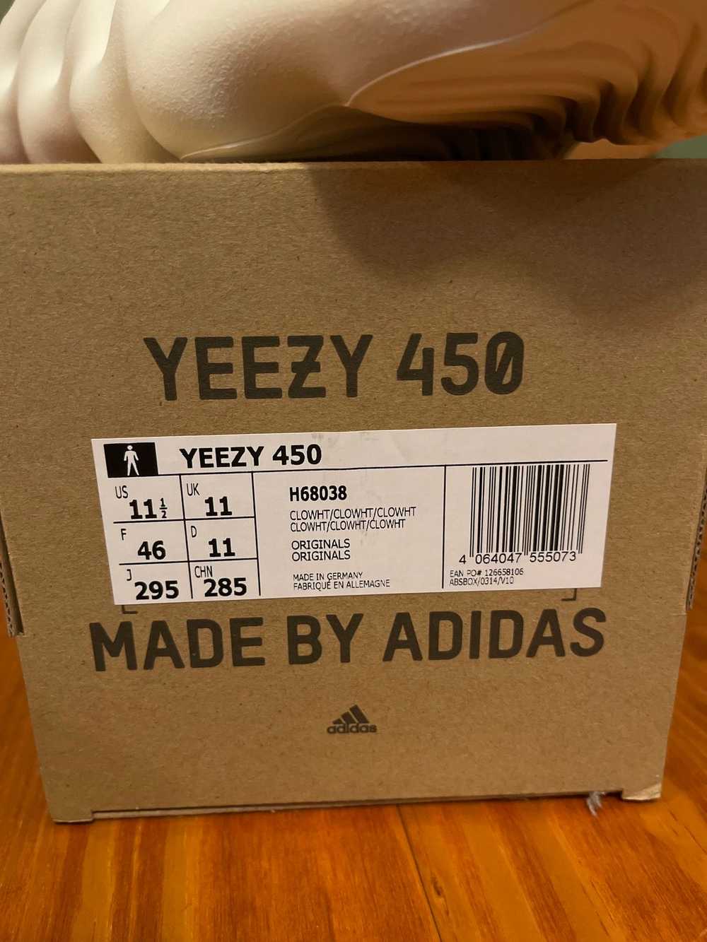 Adidas × Kanye West Adidas Yeezy 450 Cloud White - image 2