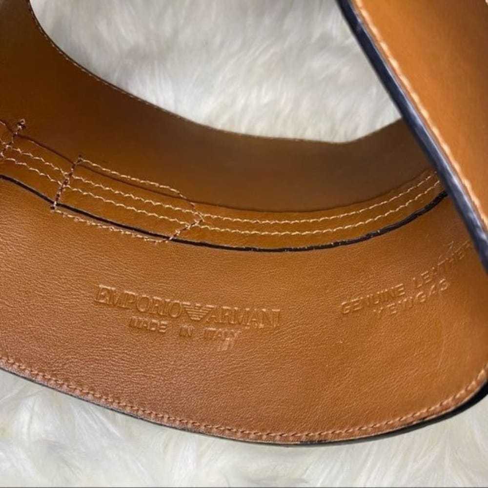 Emporio Armani Leather belt - image 6