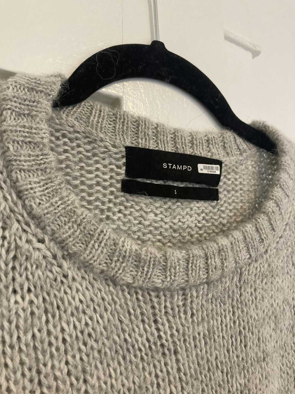 Stampd Gray Knit Sweater - image 2