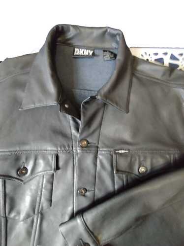 DKNY DKNY Donna Karan Women's Large Black Leather 