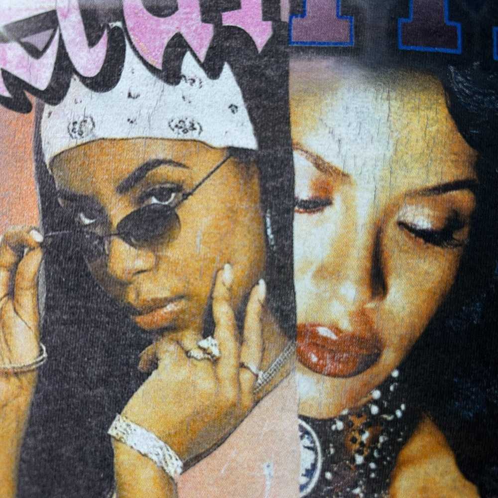 Band Tees × Rap Tees × Vintage Vintage Y2K Aaliya… - image 3