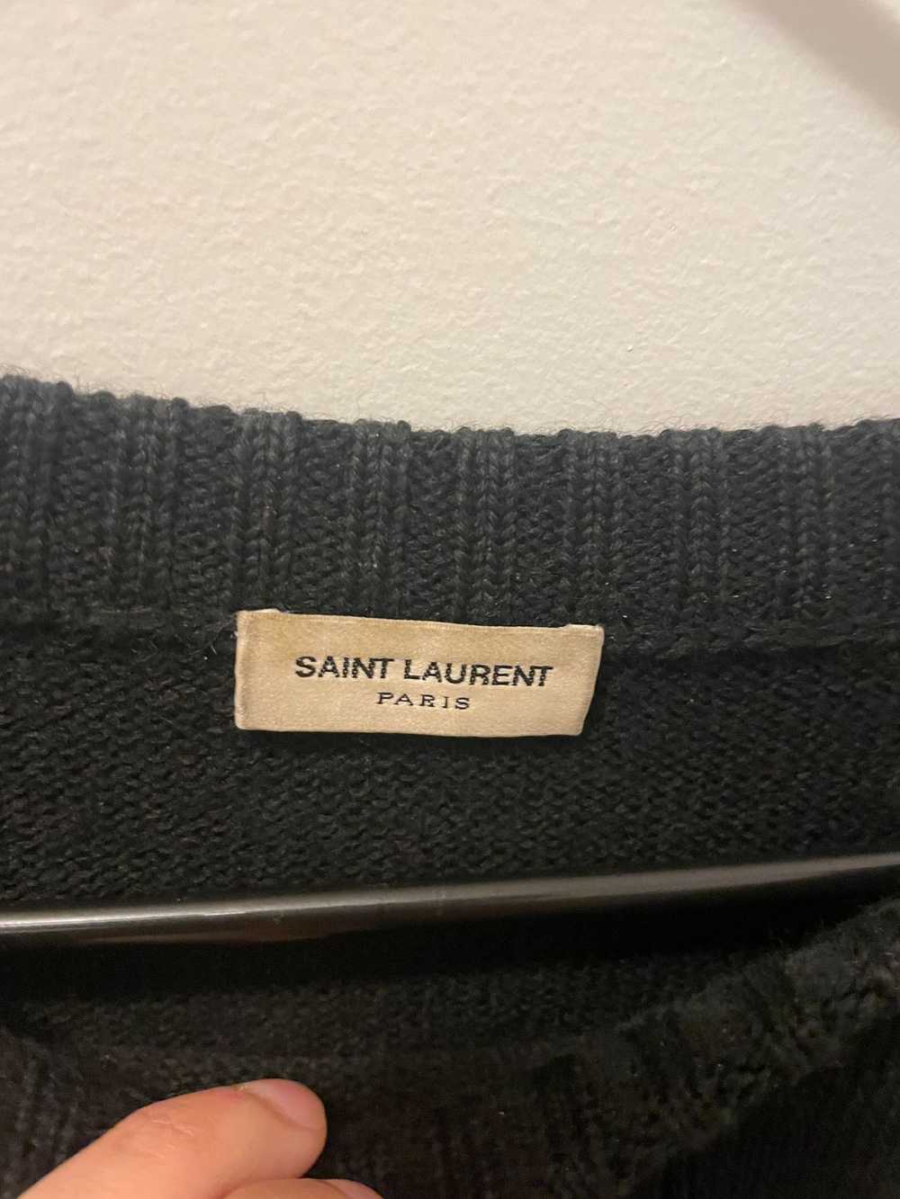 Yves Saint Laurent t-rex knit sweater - image 2