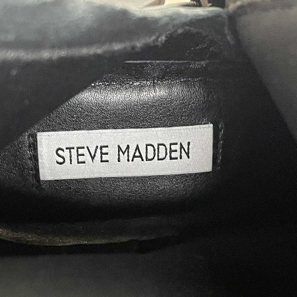 Steve Madden Fanatik Leather Boot Black Size 10 M… - image 7