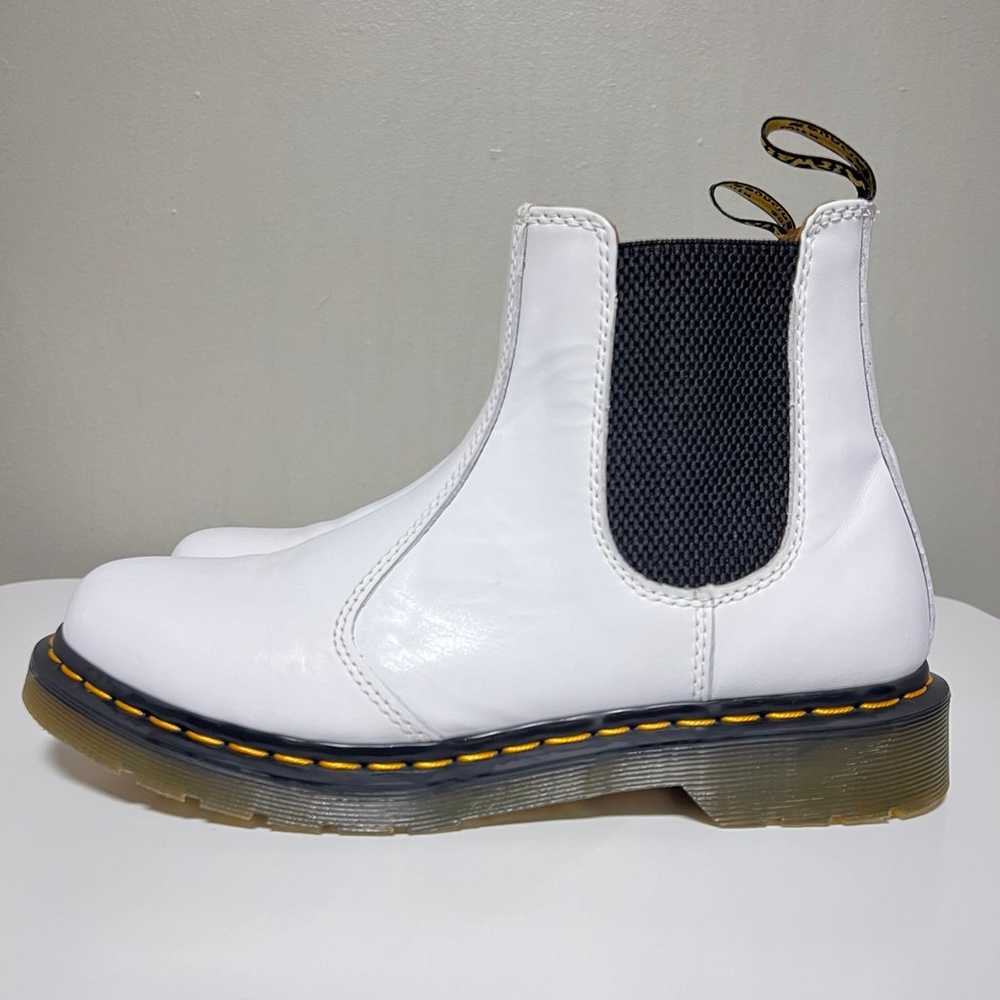 Doc Martens 2976 Yellow Stitch Smooth Leather Che… - image 1