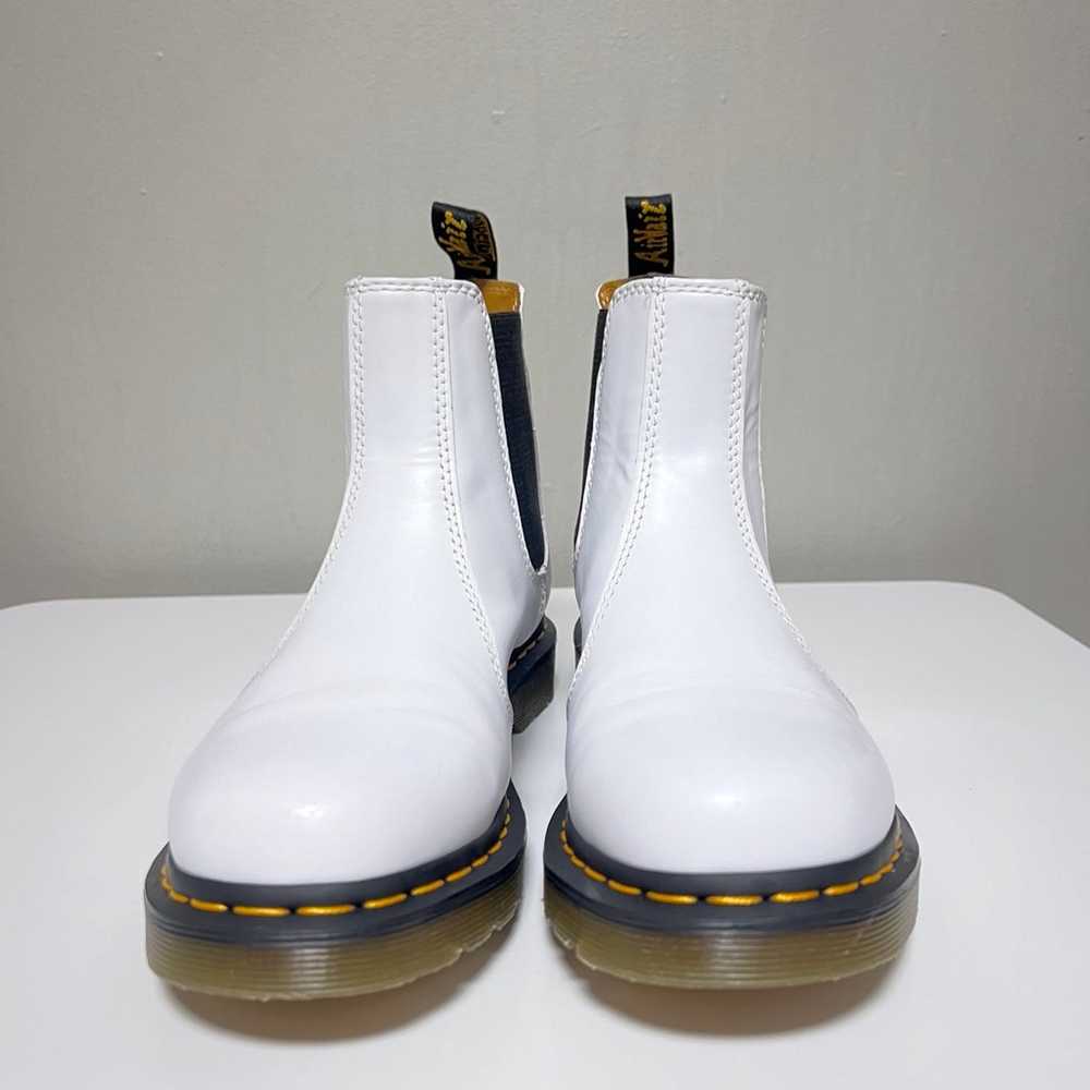 Doc Martens 2976 Yellow Stitch Smooth Leather Che… - image 2
