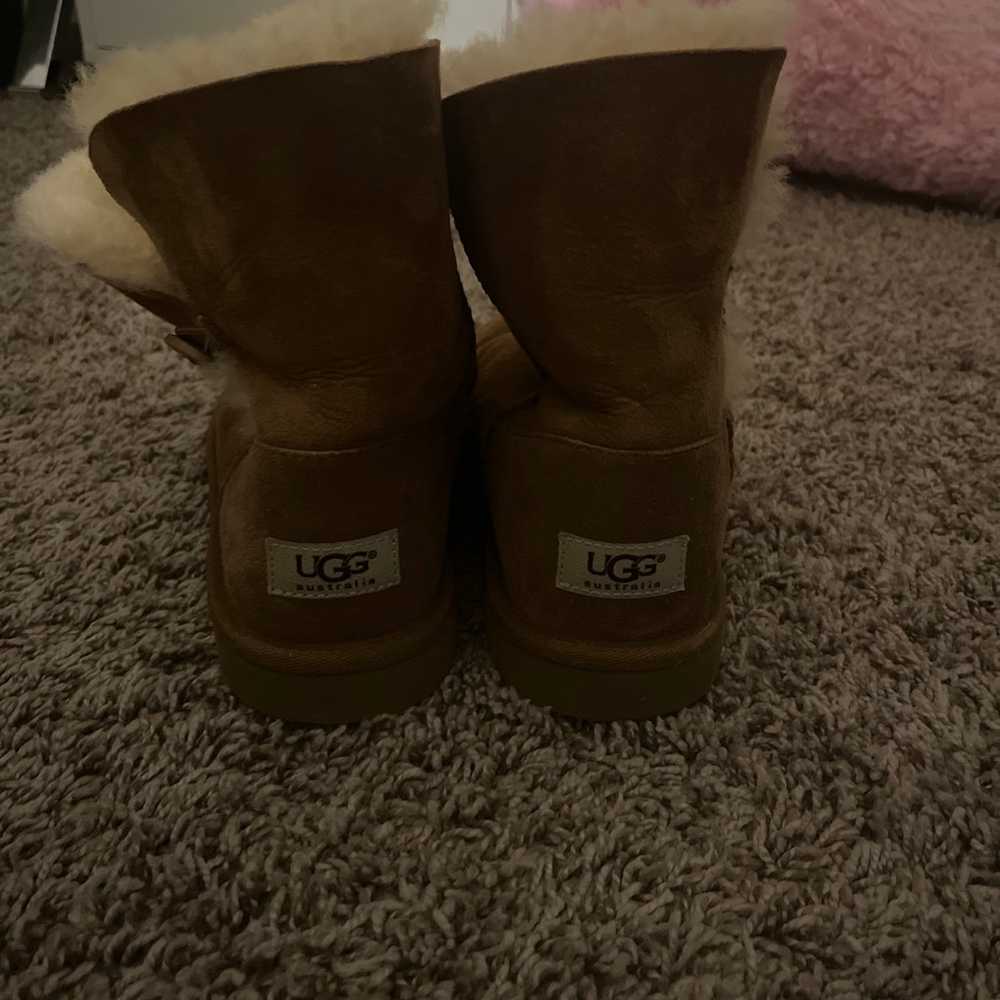Ugg mini boots size 6 chestnut color - image 3