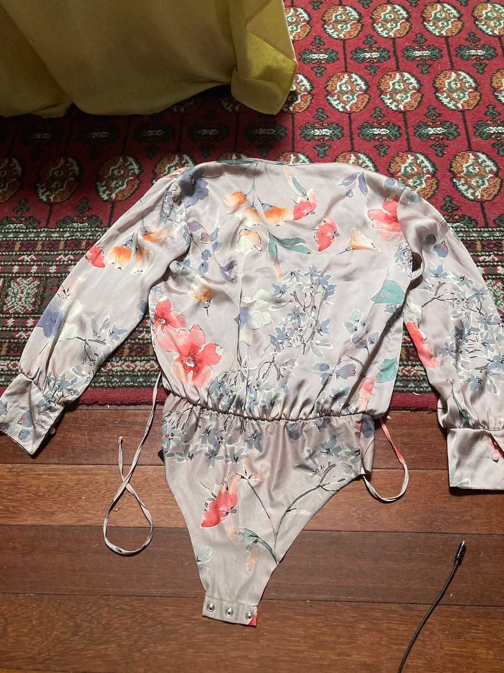 Zara Floral body suit - image 3