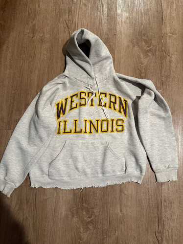 Jansport distressed Western Illinois hoodie