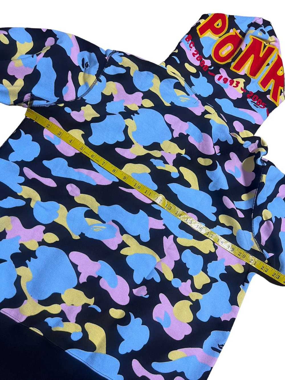 Bape BAPE NEW multi camo 2nd shark full zip hoodie - image 5