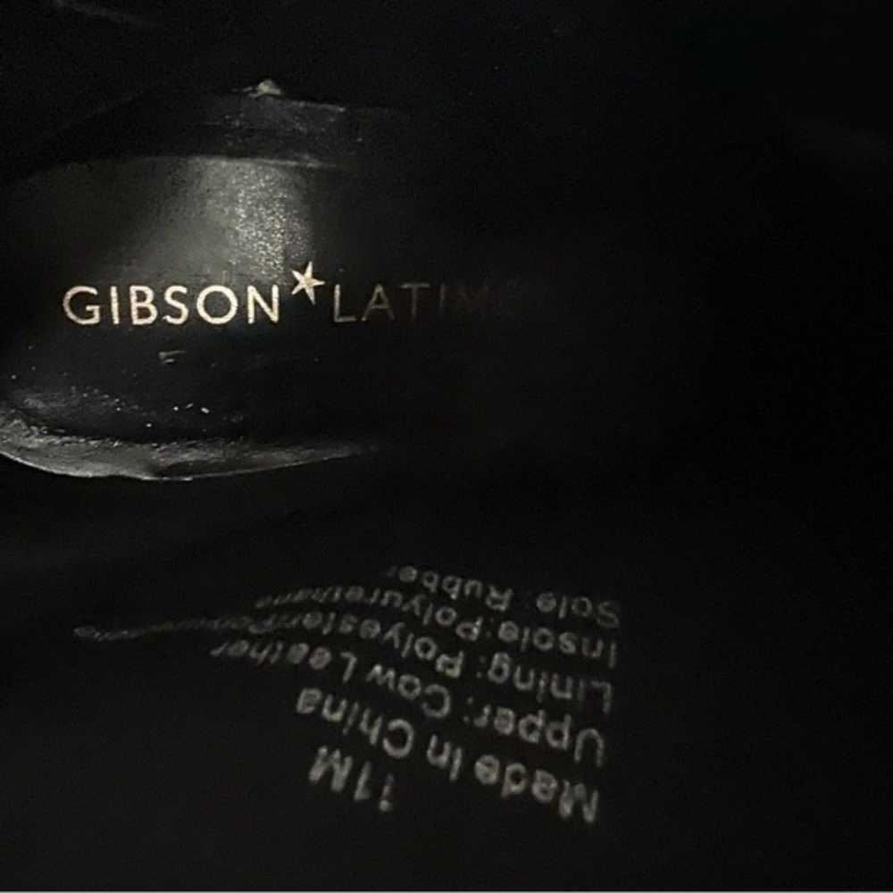 Gibson Latimer Vina Leather Croc Embossed Square … - image 9