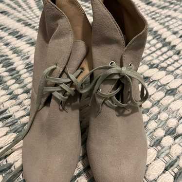 Booties Talbots NWOT $219  Sz 8.5 rubber heel and… - image 1