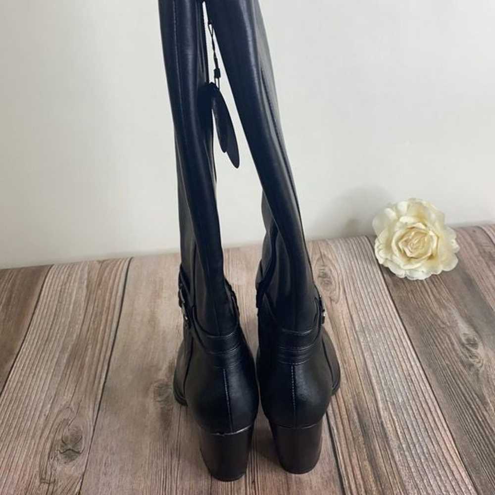 Giani Bernini Rozario Black Leather Dress Boots 1… - image 6