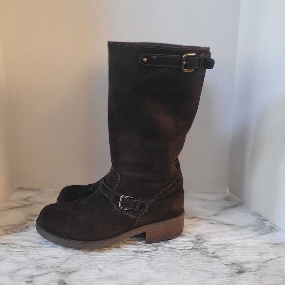 La Canadienne brown suede boots. Size 7.5 - image 4