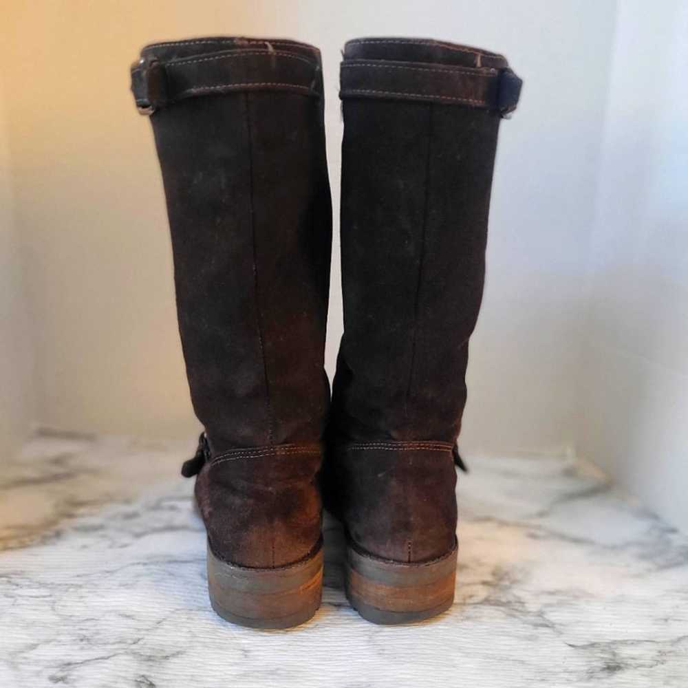 La Canadienne brown suede boots. Size 7.5 - image 7