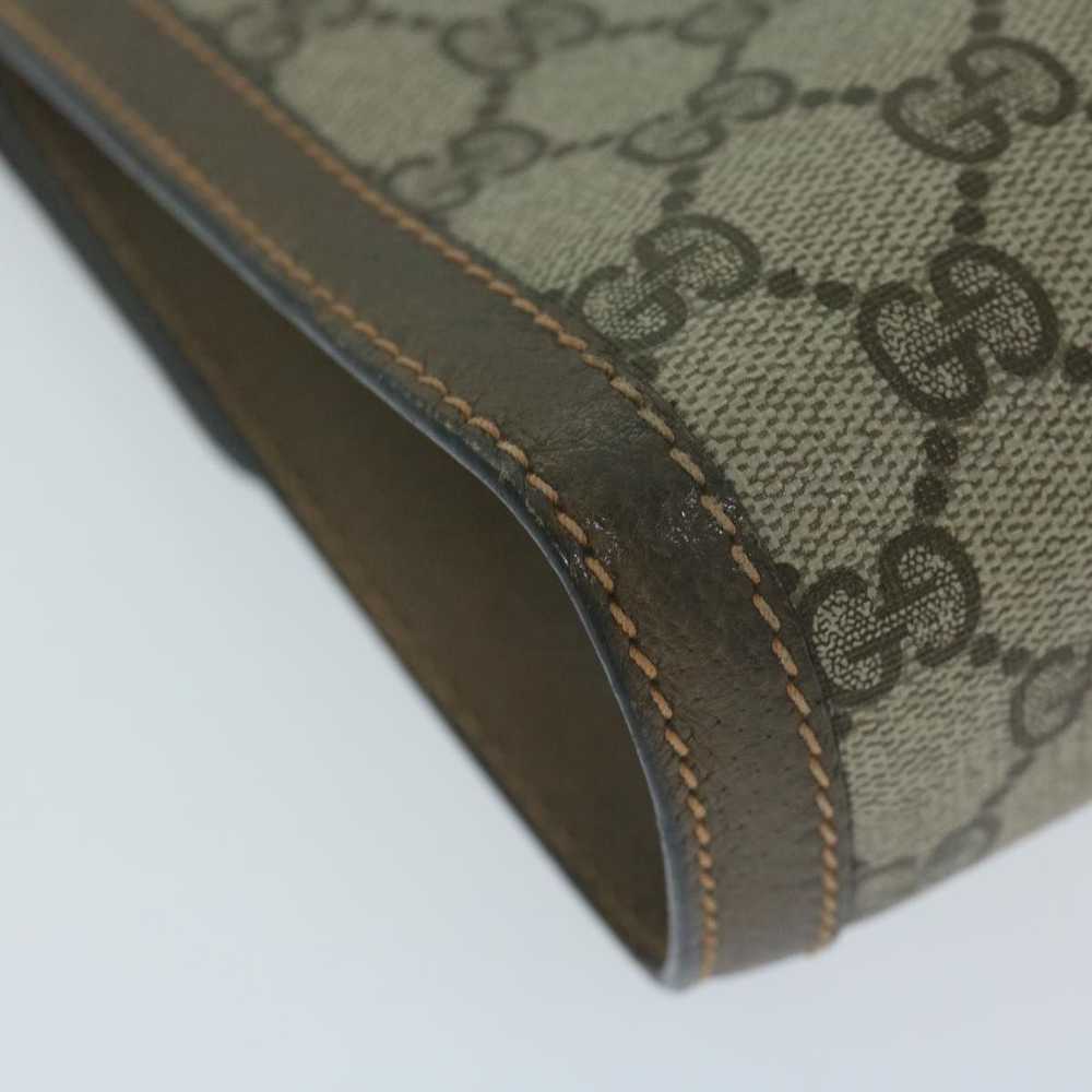 Gucci GUCCI GG Supreme Web Sherry Line Clutch Bag… - image 11