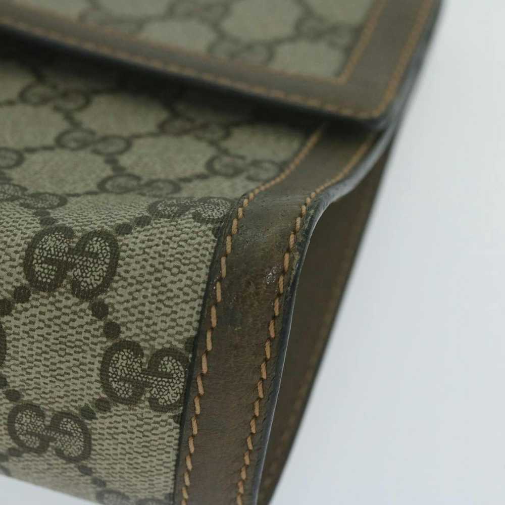 Gucci GUCCI GG Supreme Web Sherry Line Clutch Bag… - image 8