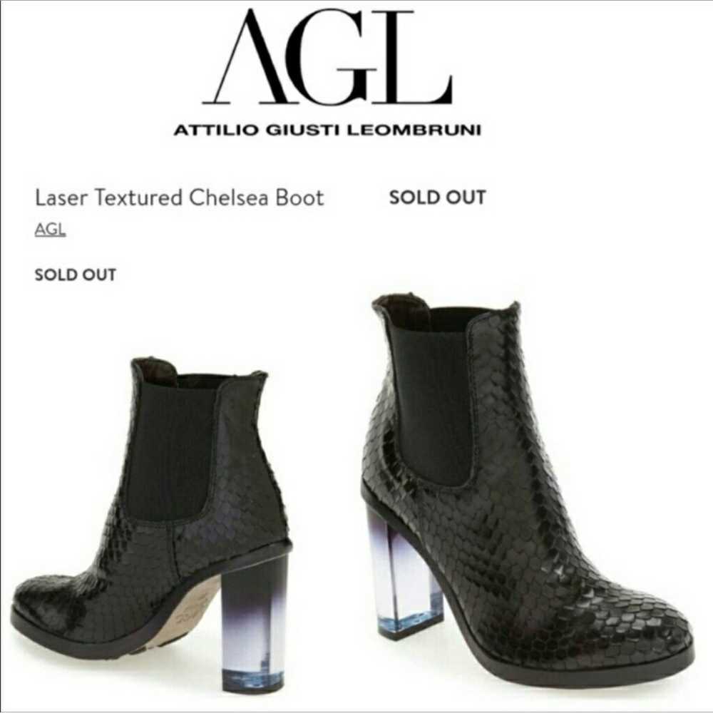 AGL Snakeskin leather Boots 38.5 - image 8