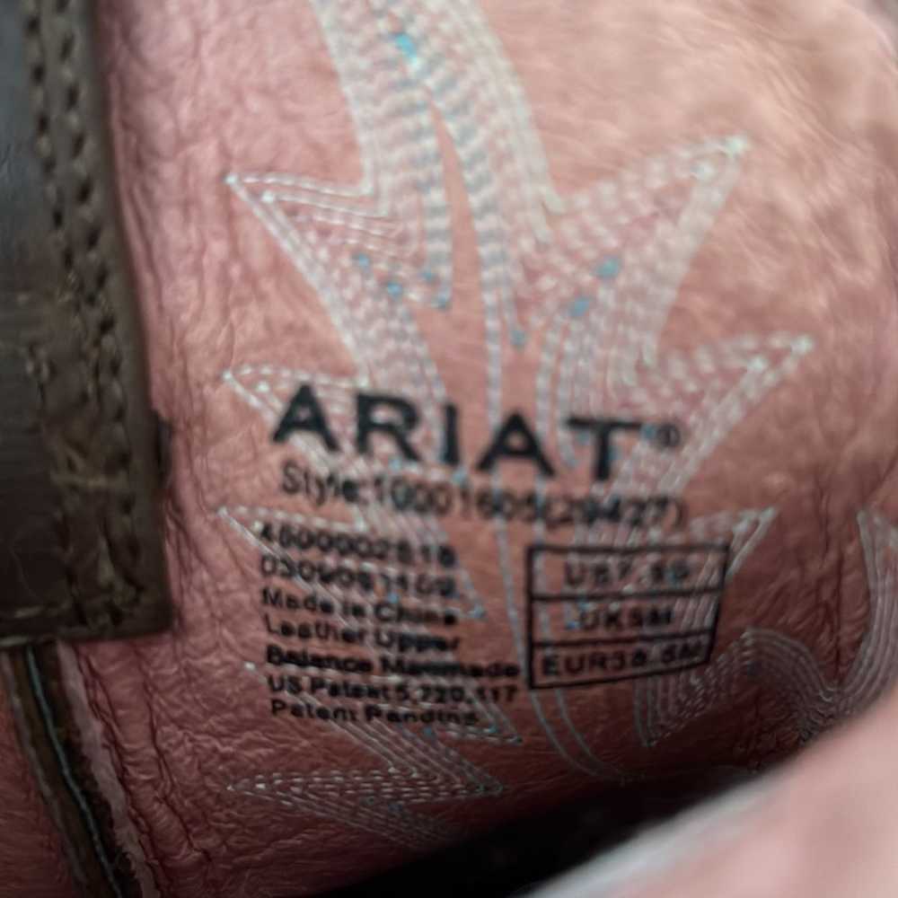 Ariat round toe woman’s boots - image 5