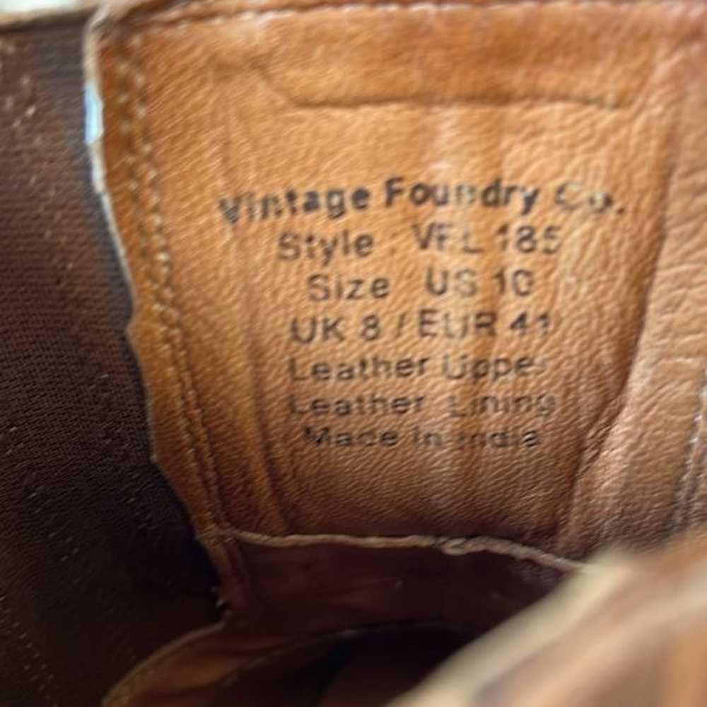 VINTAGE FOUNDRY CO.Main Boots in Tan size 10 - image 8