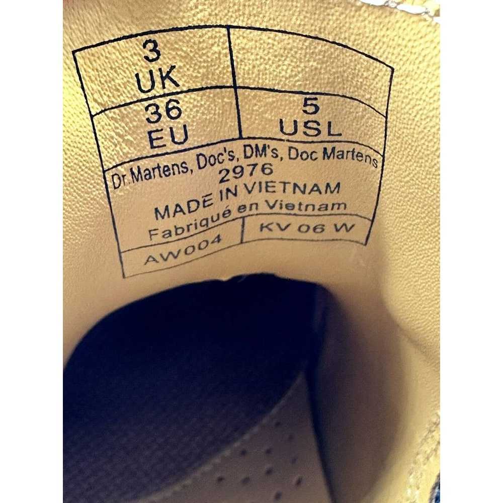 Dr. Martens Boots Women Size 5L 1460 Bex White Sm… - image 7