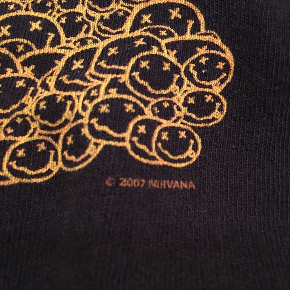 Band Tees × Kurt Cobain × Nirvana Vintage 2007 Ni… - image 3