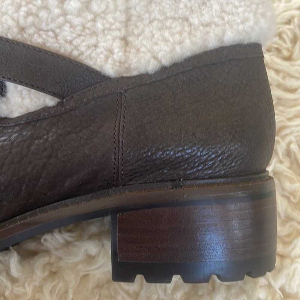 Coach Gabriela leather and sheepskin boots - image 5