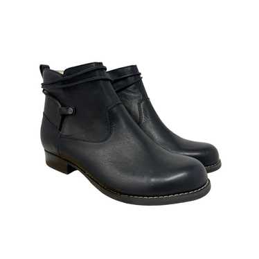 Spenco Durango Classic Ankle Boots-Black Leather~S