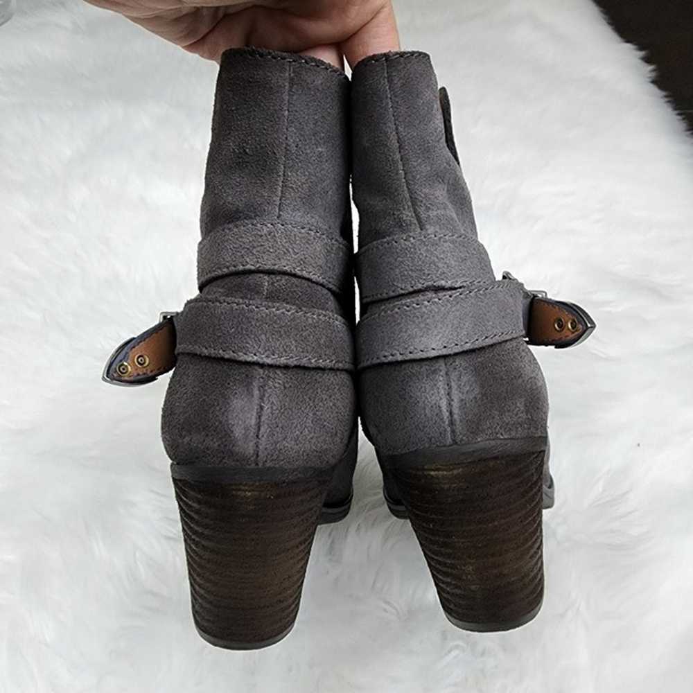 Zodiac Size 9 Sammi Grey Suede Booties - image 2