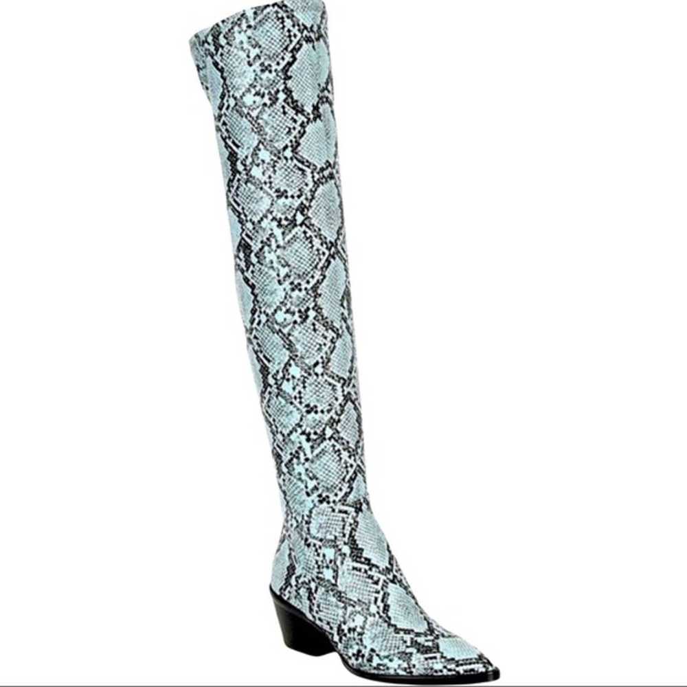 Gianni Bini Alyiraa Snake Skin Print Over The Kne… - image 1