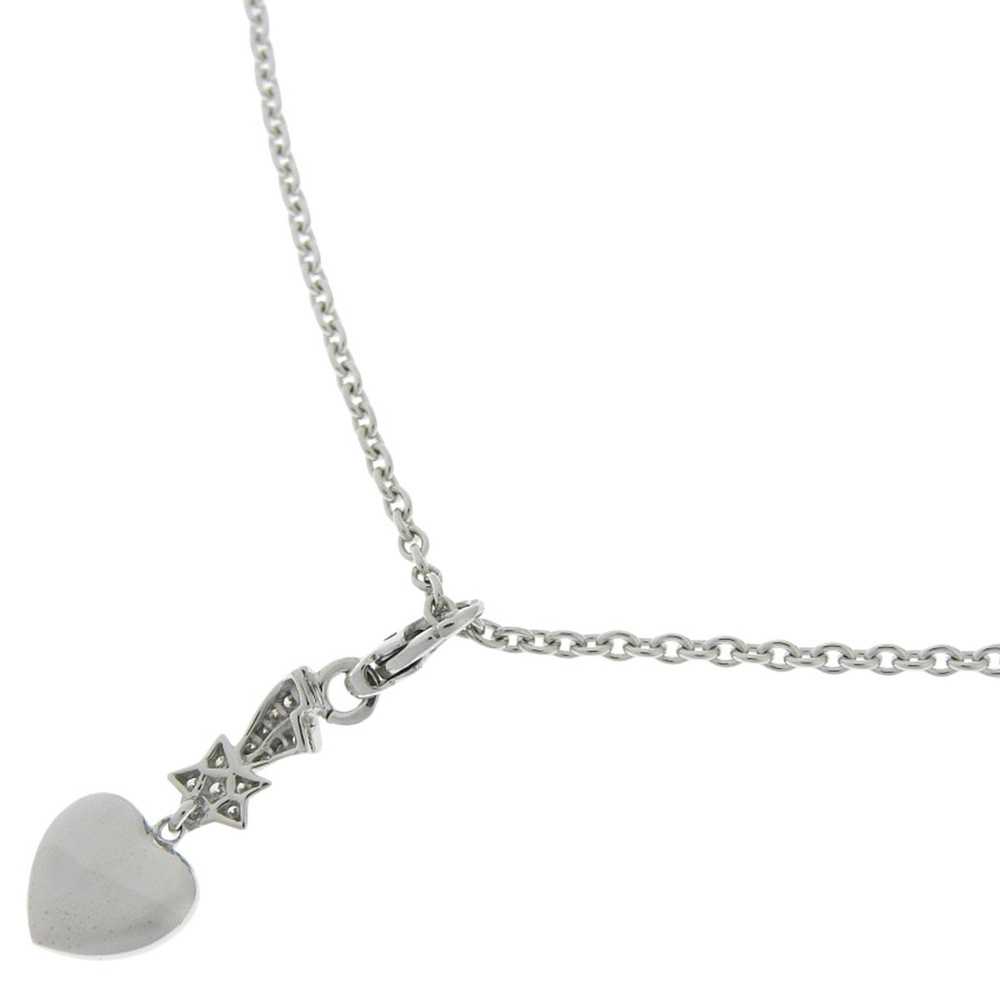 Chanel CHANEL Comet Necklace K18 White Gold Appro… - image 3