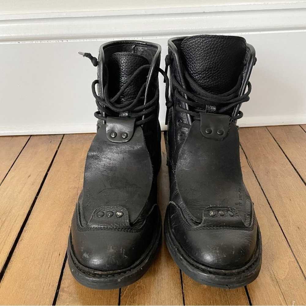 G-Star Raw Black Lace Guard Military Combat Boots… - image 4
